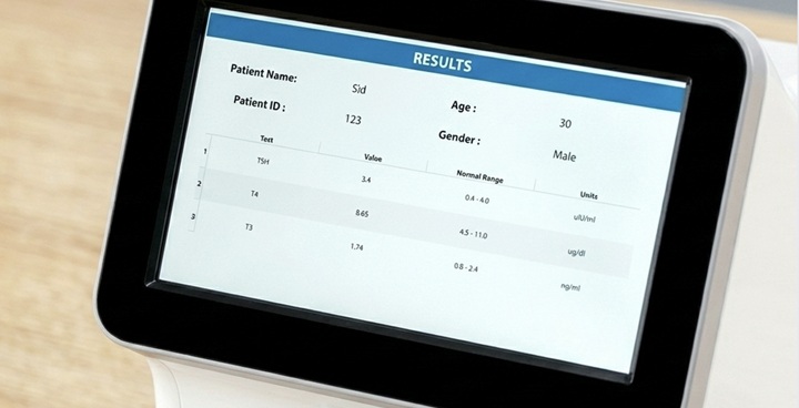 μFluidix workflow step 3 — multiplexed quantitative results