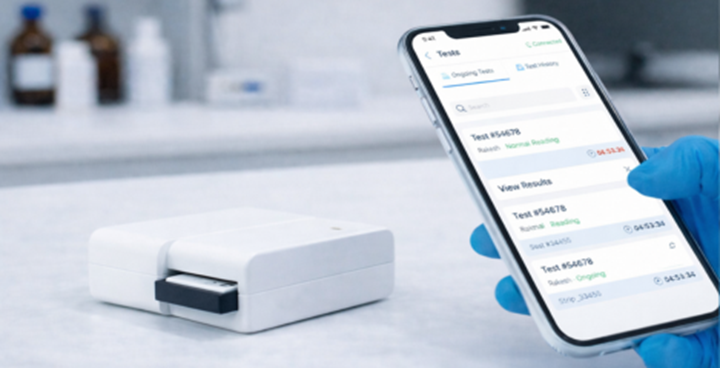 QuantALFA workflow step 3 — quantitative result in 20 minutes